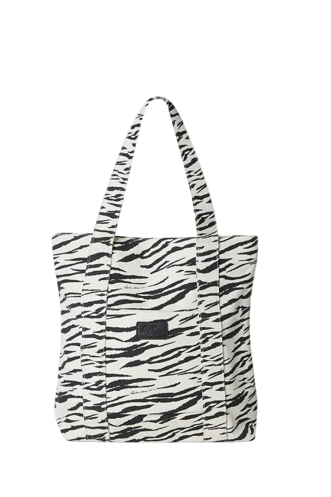 Lala Berlin - Tote Carmela 2.0 10020781 - White Black Tiger Tasker 