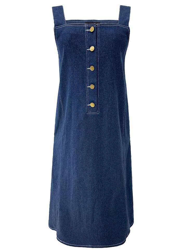 Liberte - Asta Overall Spencer 22152 - Blue Denim Kjoler 
