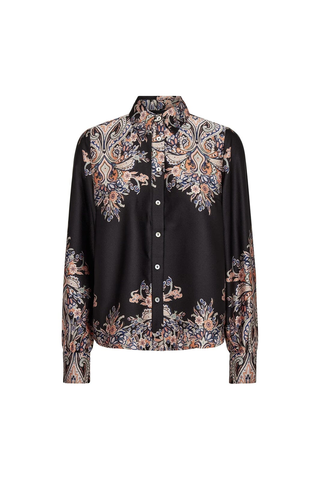 Liberte - Wennise Ls Shirt 22341 - Black Paisley