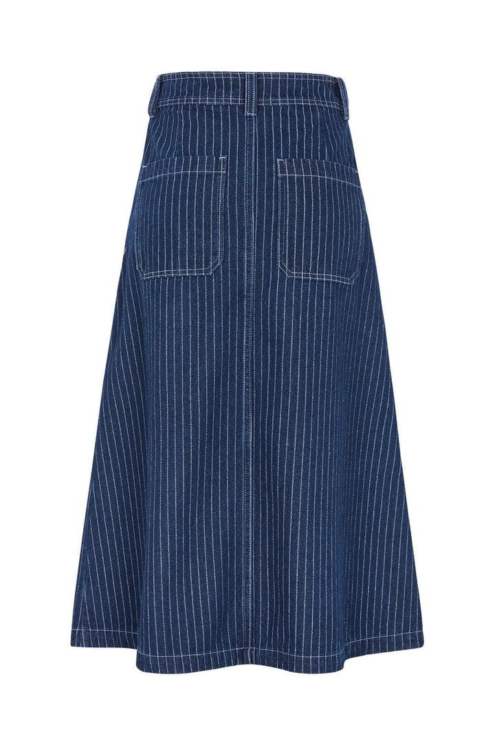 Lollys Laundry - Lennonll Midi Skirt 26522-2003 -  80 Stripe