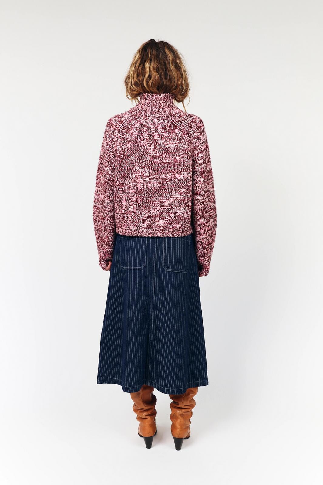 Lollys Laundry - Lennonll Midi Skirt 26522-2003 -  80 Stripe