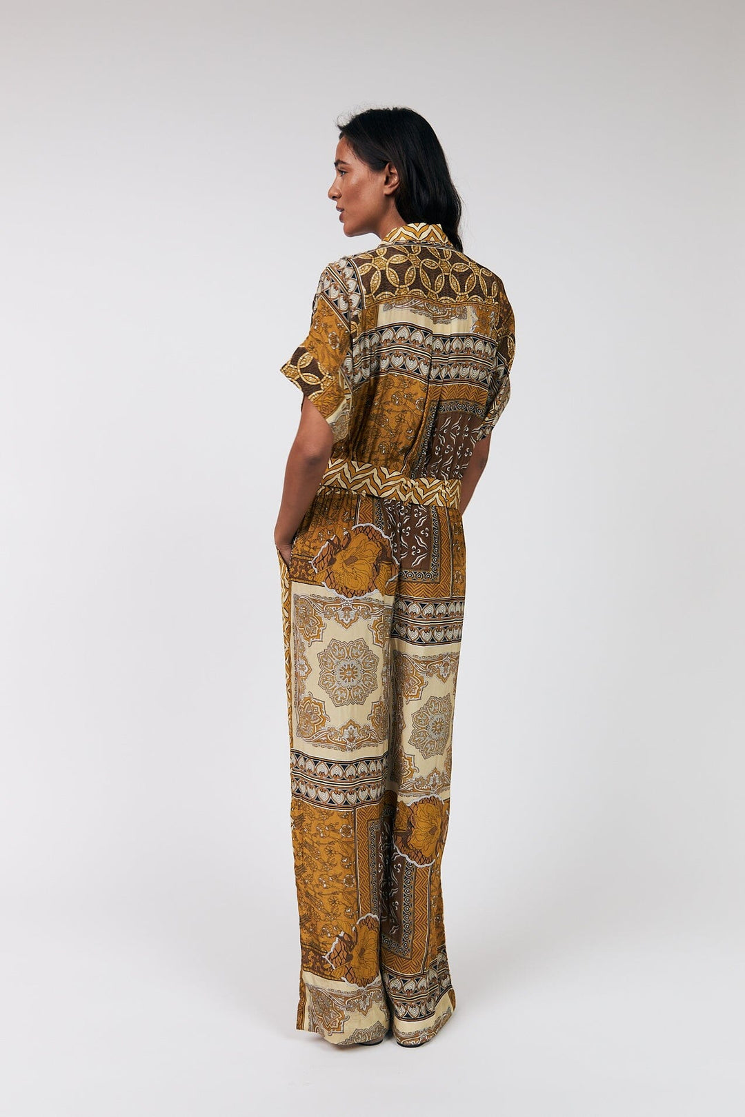 Lollys Laundry - Mathildell Jumpsuit Ss26153-4001 - 64 Graphic Print Buksedragter 