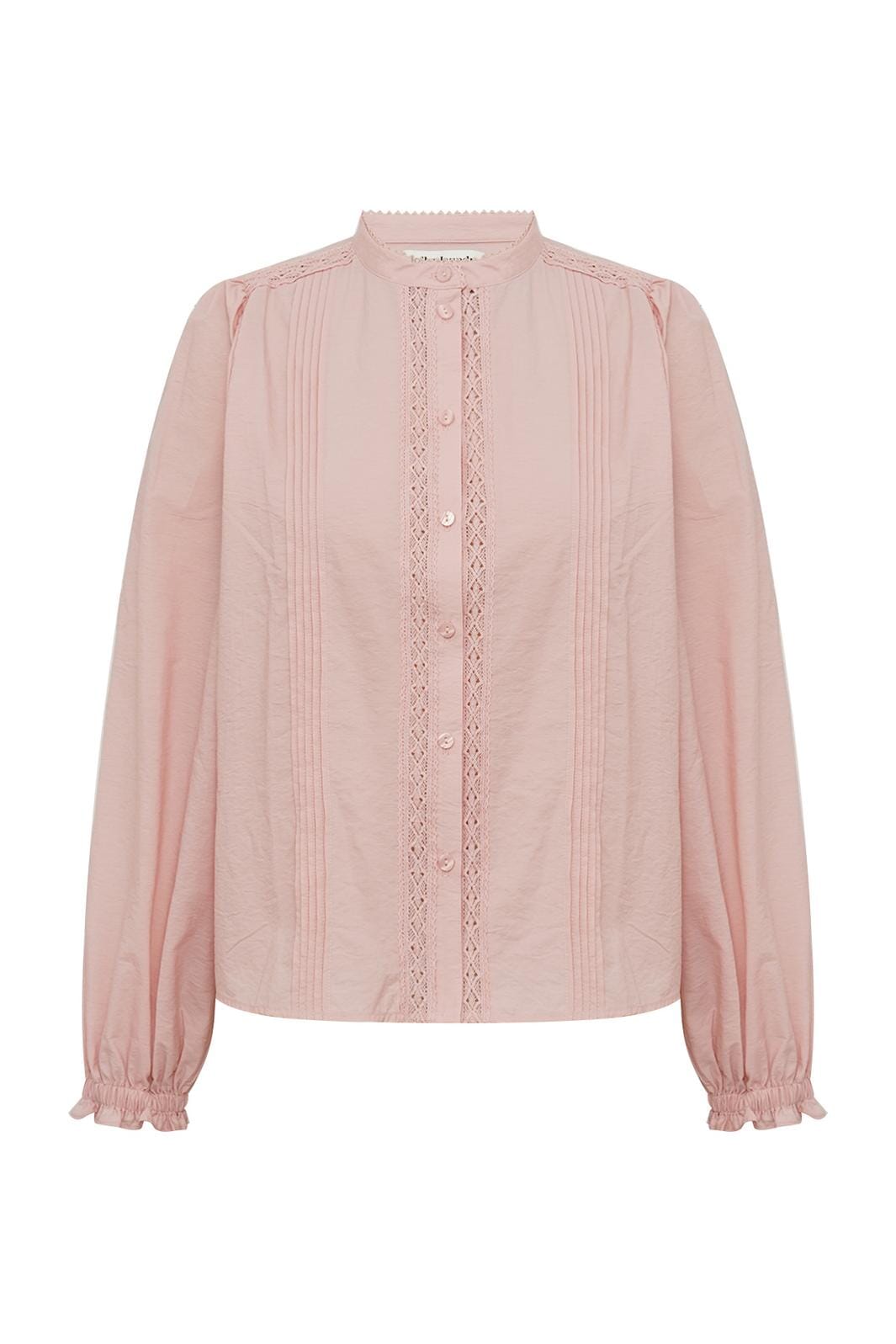 Lollys Laundry - Nalanill Shirt Ls 26553-1019 -  84 Light Pink