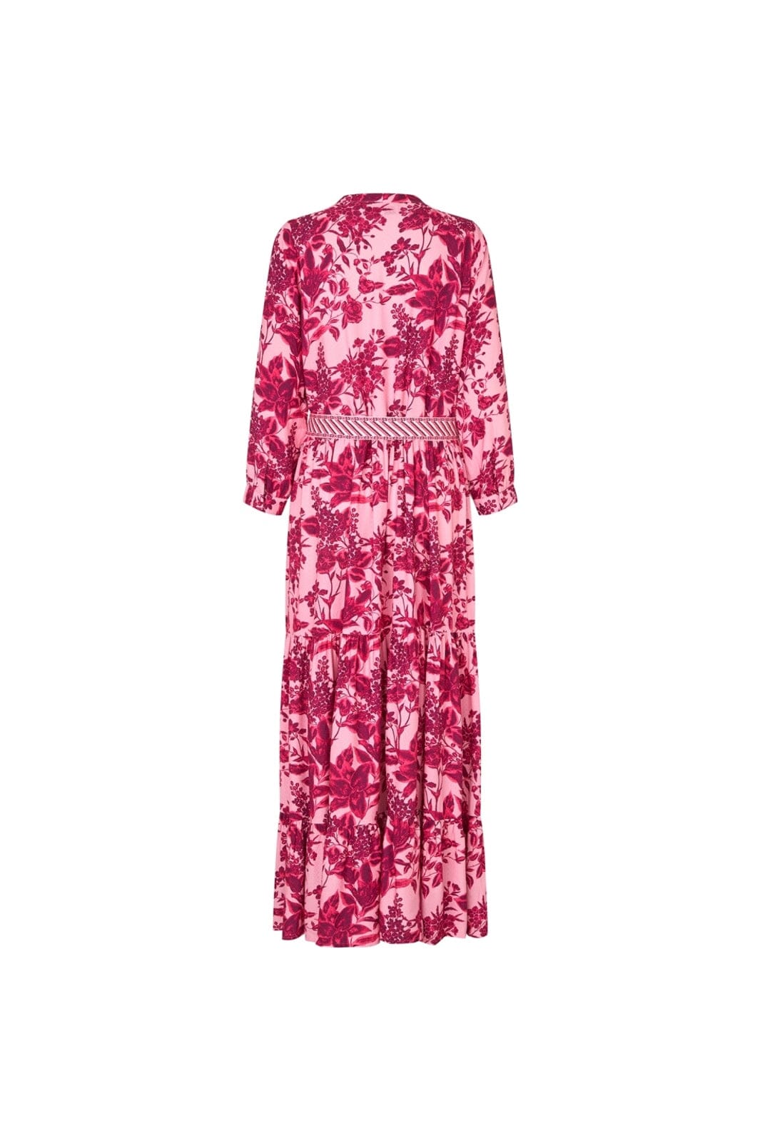 Lollys Laundry - Neell Maxi Dress 3/4 26117-3009 - 51 - Pink