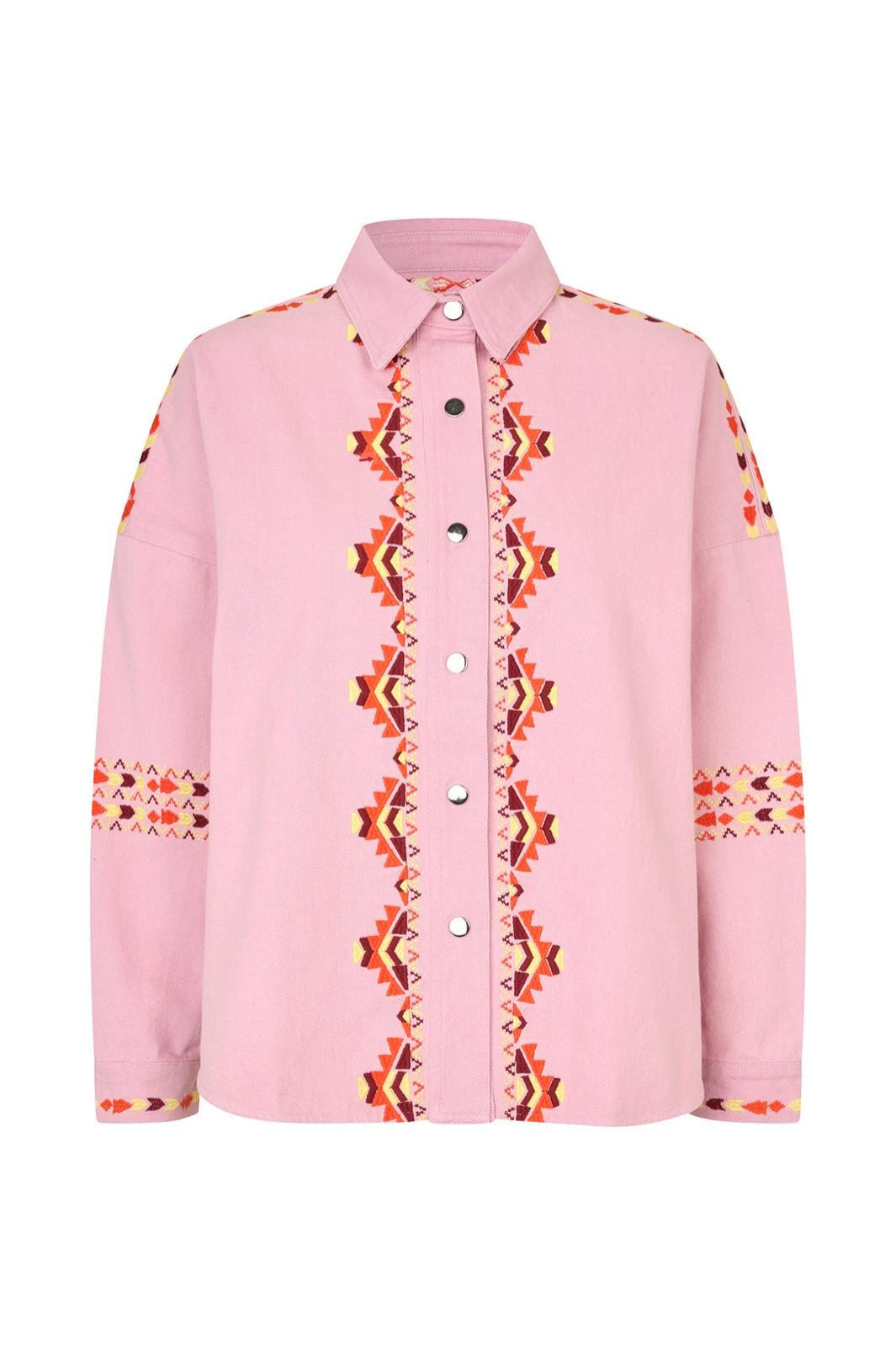 Lollys Laundry - Veidall Overshirt Ls26104-1003 - 51 Pink