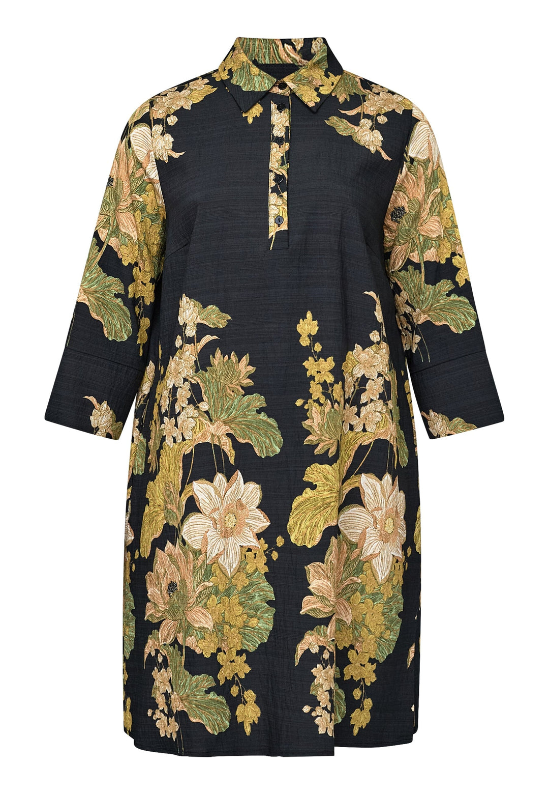 Love & Divine - Love441-43 20102 - 001 - Black Paisley Kjoler 
