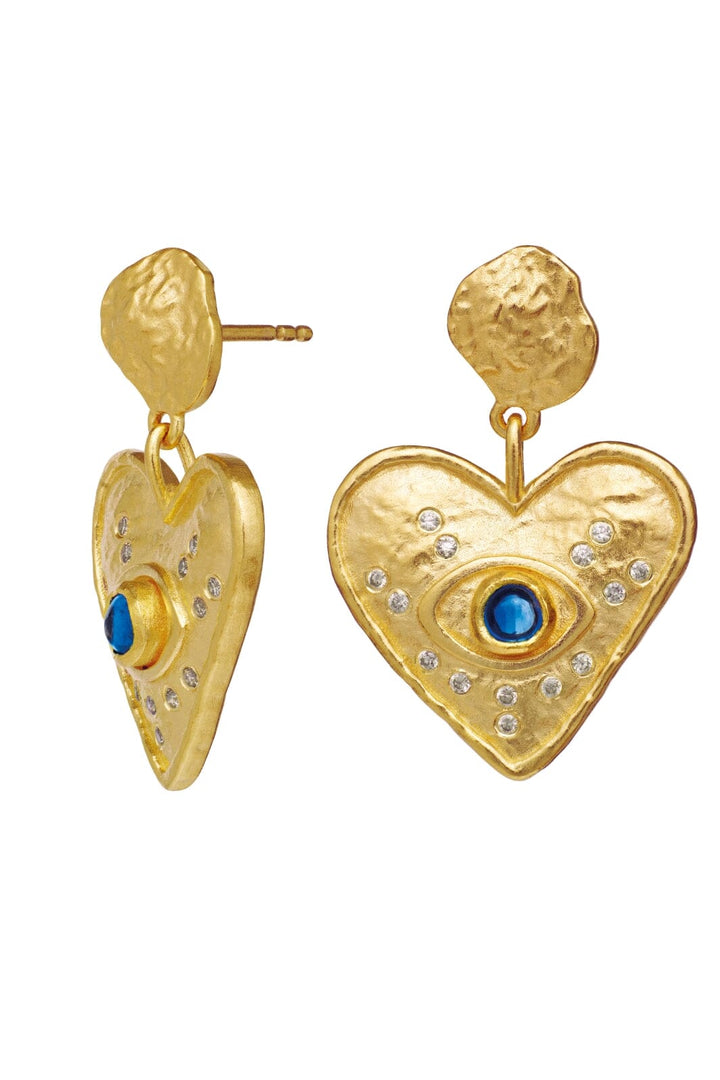 Maanesten - Constantine Earring 9850a - Coated With 18k Gold.
