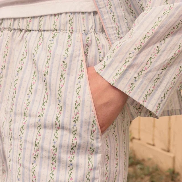 Maanesten - Sanha Shorts Summer Stripe Blue - 4128 Shorts 