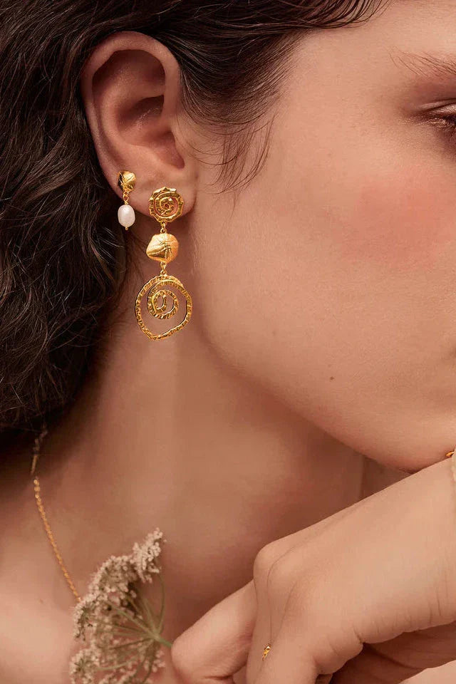 Maanesten - Zalina Petite Earrings - 10117a Øreringe 