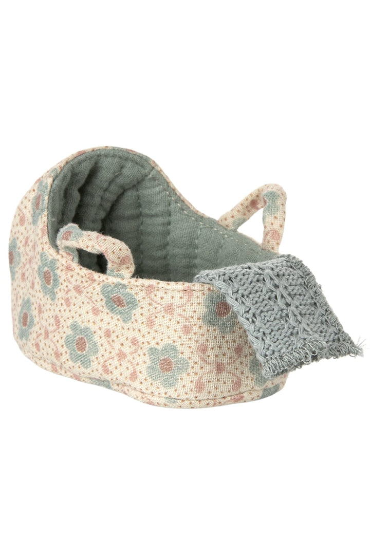 Maileg - Babylift, Baby Mus - Blå - Baby Mouse Legetøj 