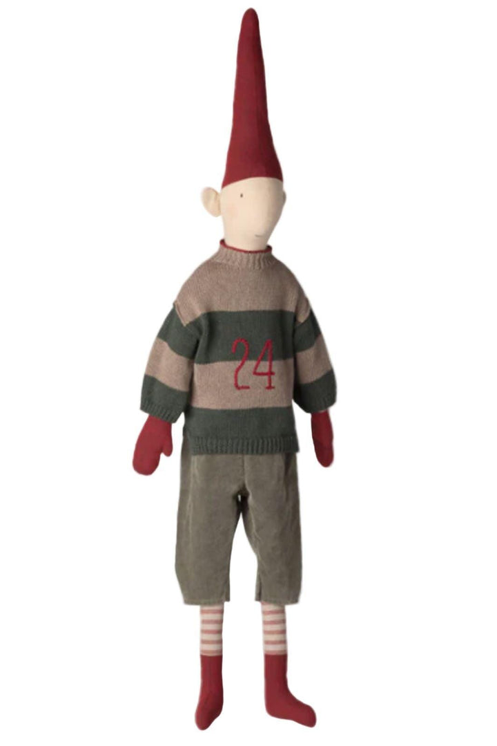 Maileg - Nisse, Str. 6 - Dreng - Strikket Sweater - 14-5461-00 Julepynt 