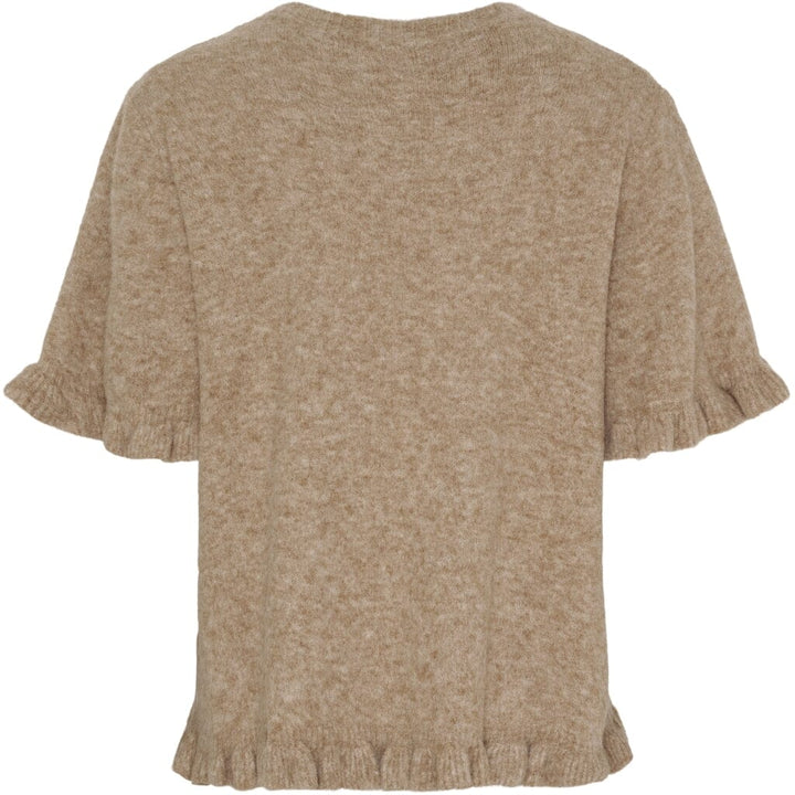 Marta Du Chateau - Mdcbriala Knit KN8129 - Fango1617 Strikbluser 