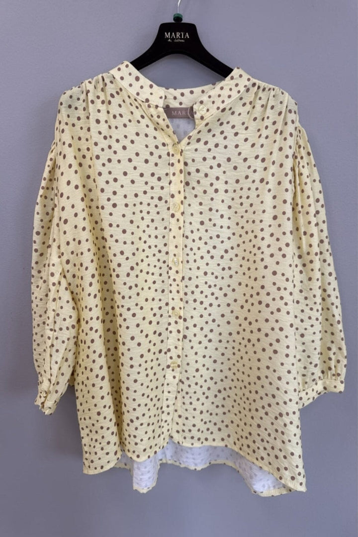 Marta Du Chateau - Mdcdestiny Blouse 8044 - Giallox25557