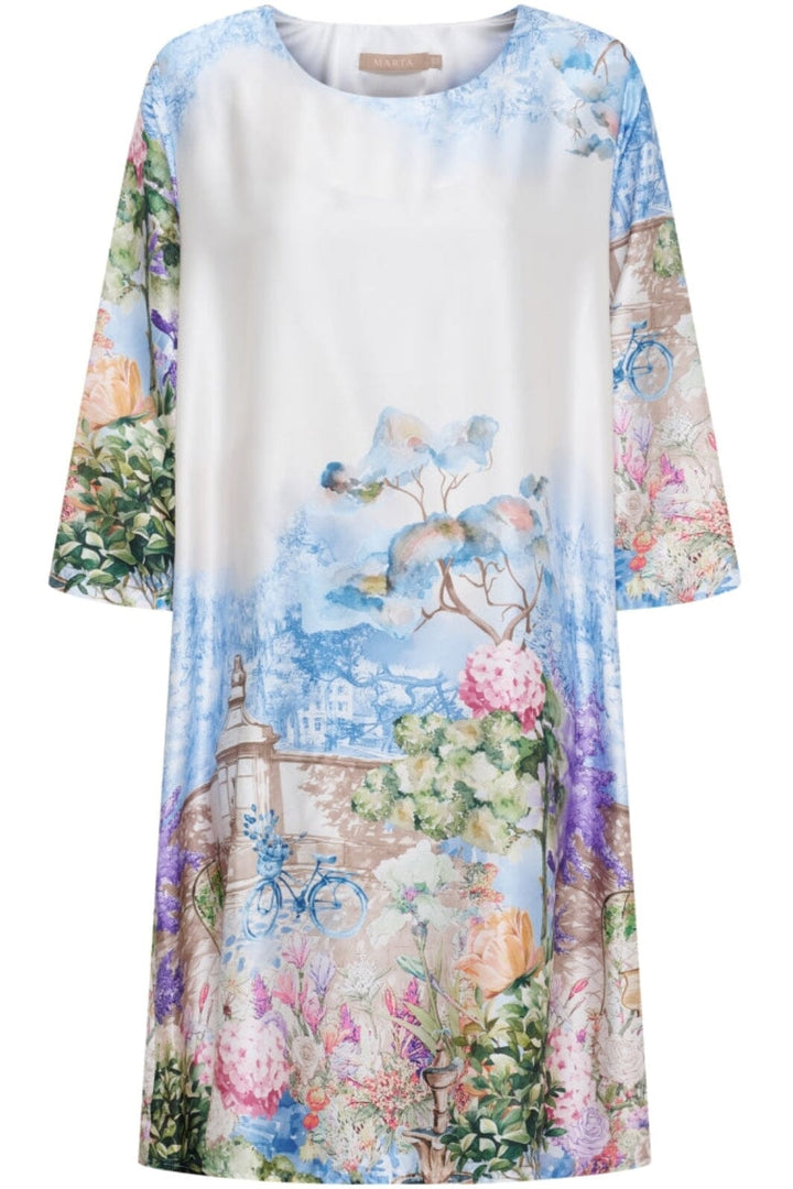 Marta Du Chateau - Mdcfabiana Dress 7872 - Celeste Kjoler 