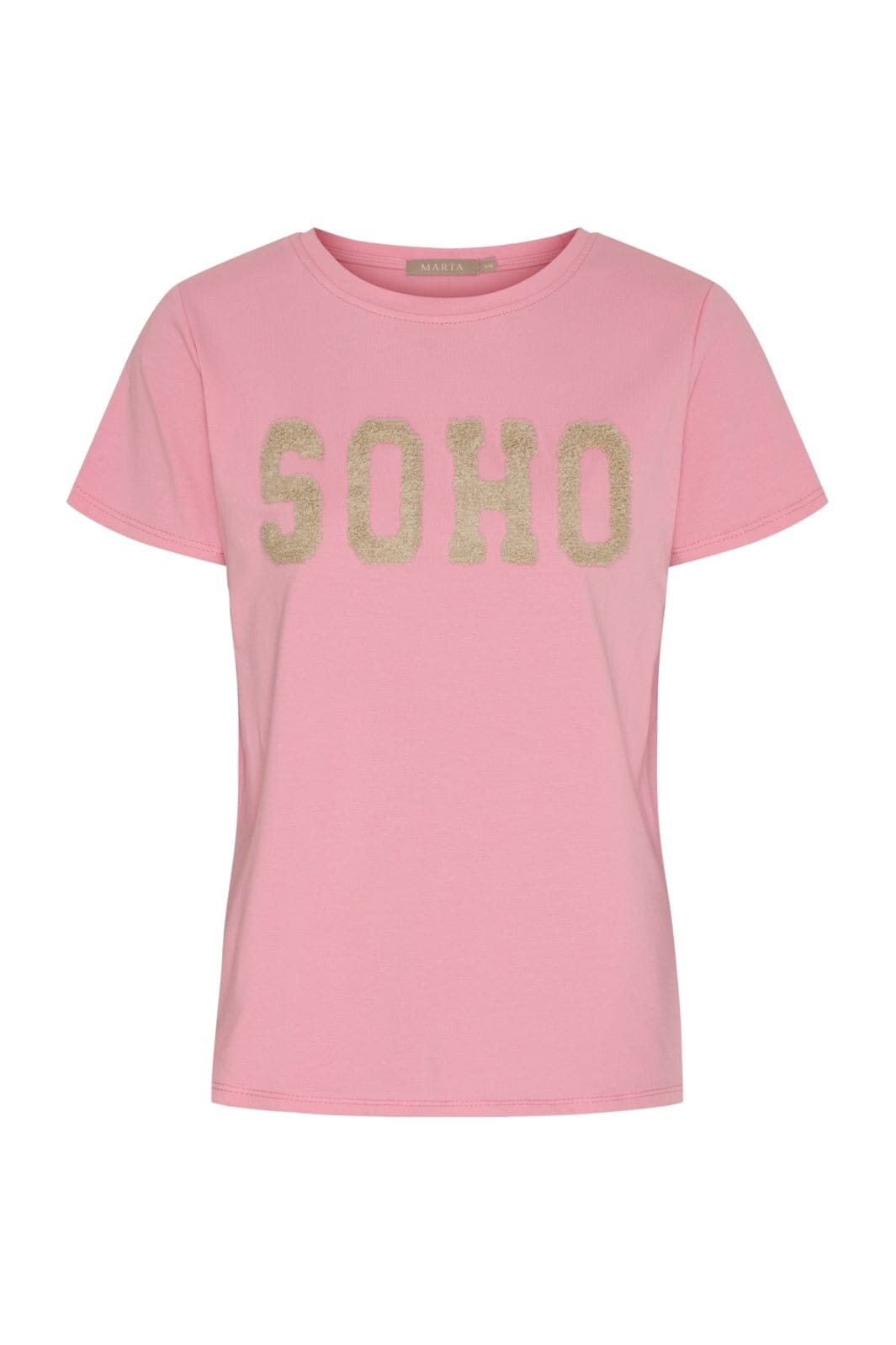 Marta Du Chateau - Mdcherdis Tee 84275 - Rosa Barbie/Beige