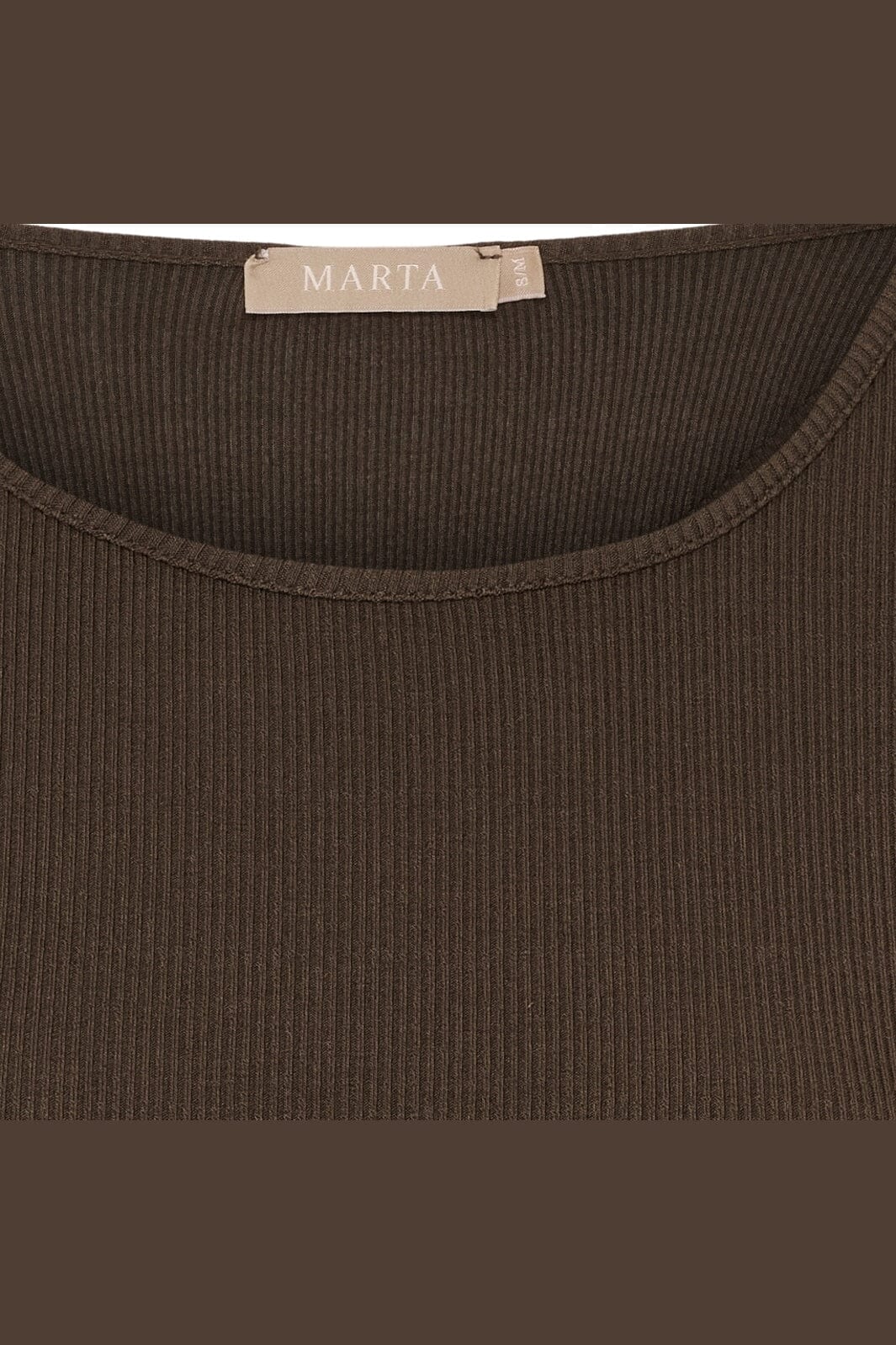 Marta Du Chateau - Mdcingrid Longshirt Tee 4906 - Moro