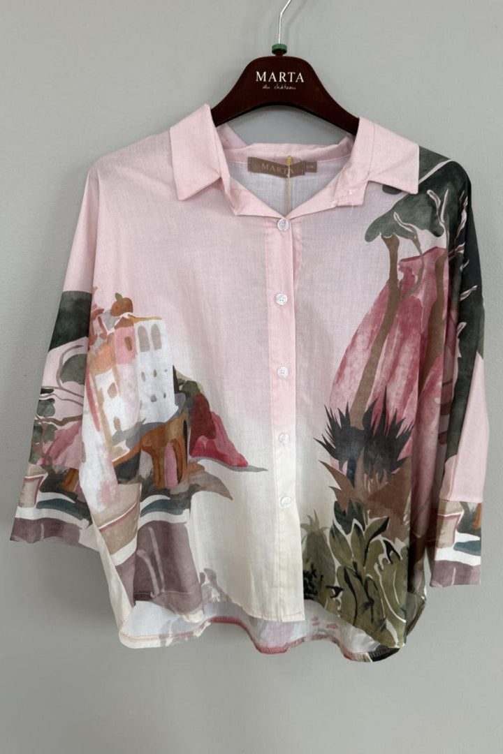 Marta Du Chateau - Mdcjarlene Shirt 268386 - Pink Skjorter 