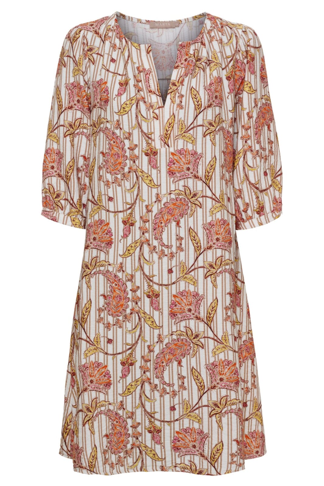 Marta Du Chateau - Mdckianna Dress 8219 - Camel6369Tpk Kjoler 