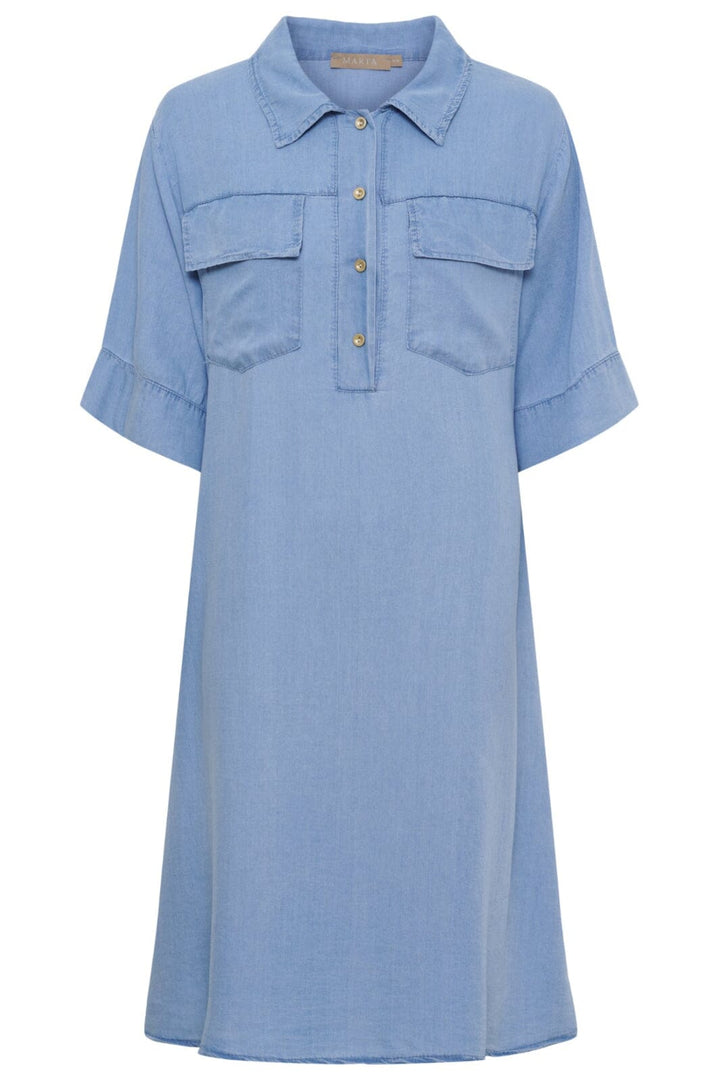 Marta Du Chateau - Mdckimberly Dress 8206 - Light Blue Kjoler 