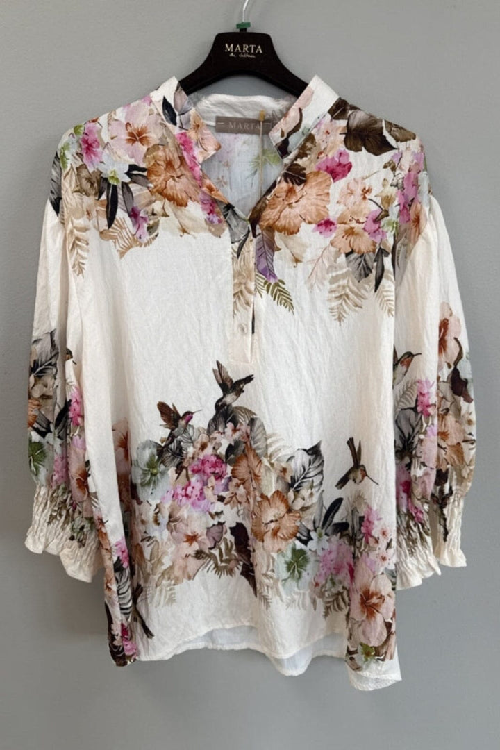 Marta Du Chateau - Mdcmelisande Shirt 7527 - Camel6198Tpg