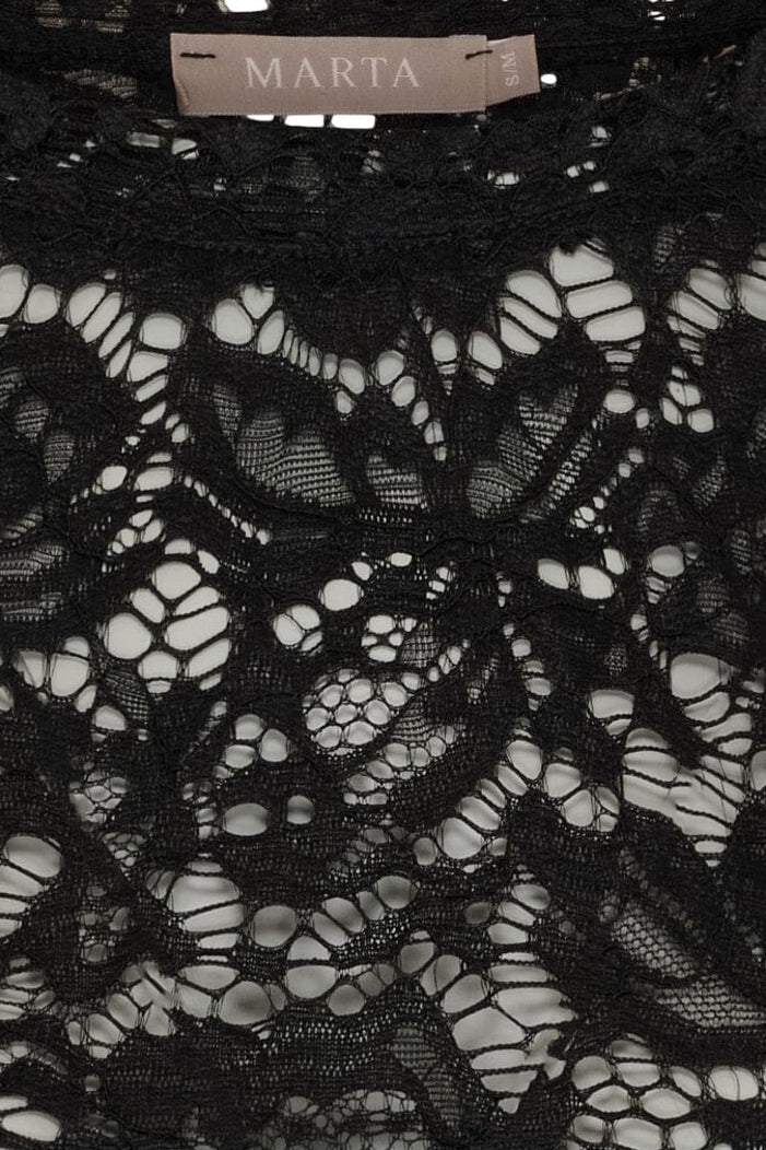 Marta Du Chateau - Mdcmilley Ls Tee 7707 - Black