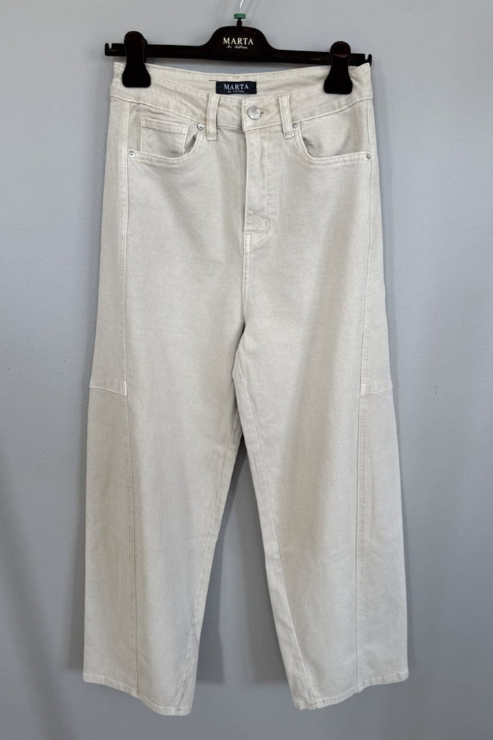 Marta Du Chateau - Mdcmiltus Jeans MDC243-JP9128 - Camel Jeans 
