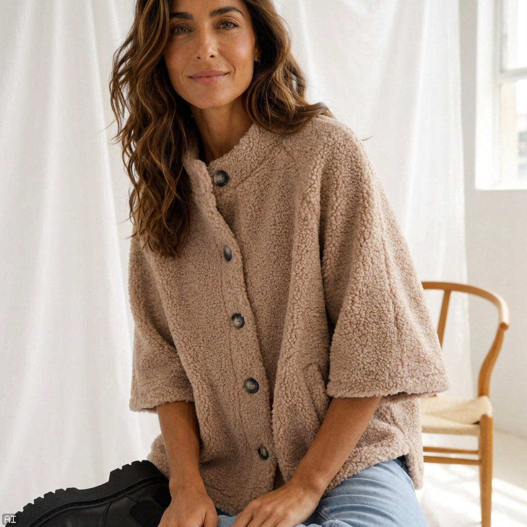 Marta Du Chateau - Mdcvalencia Jacket 248370teddy - Crema12 Jakker 