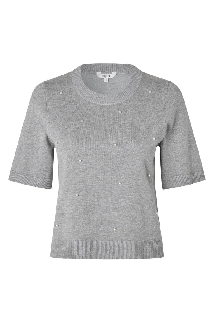 MbyM - Carla Sparkle-M 57620735 - 604 - Light Grey Melange Strikbluser 