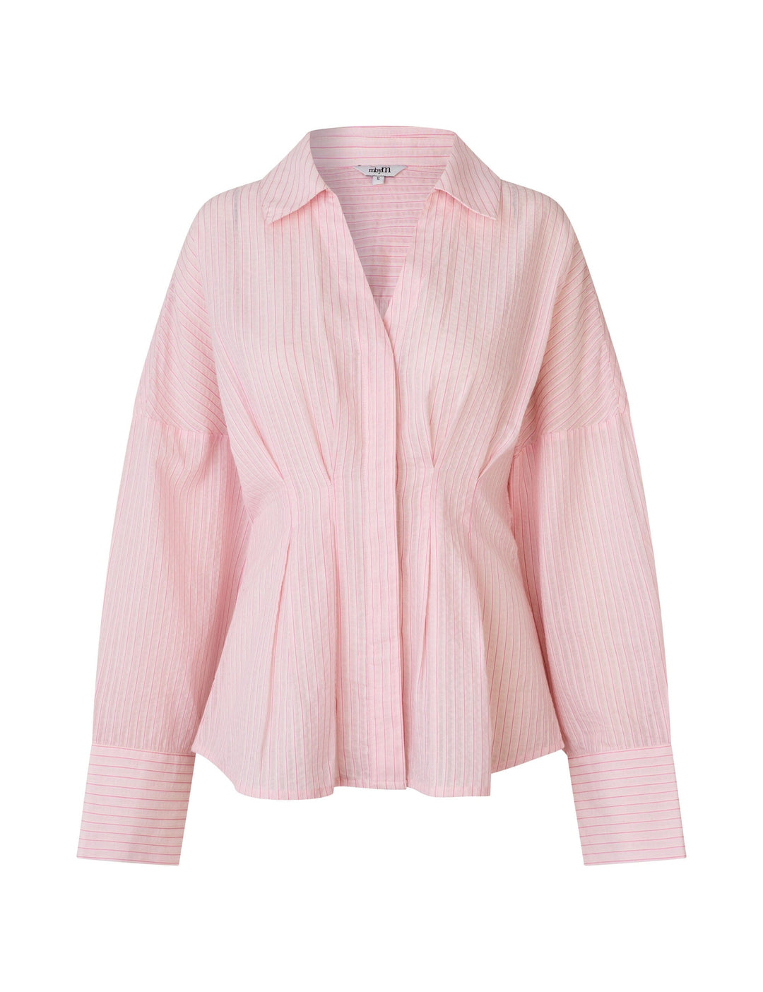 MbyM - Isidor-M 63481221 - V86 - Pale Pink Stripe Skjorter 
