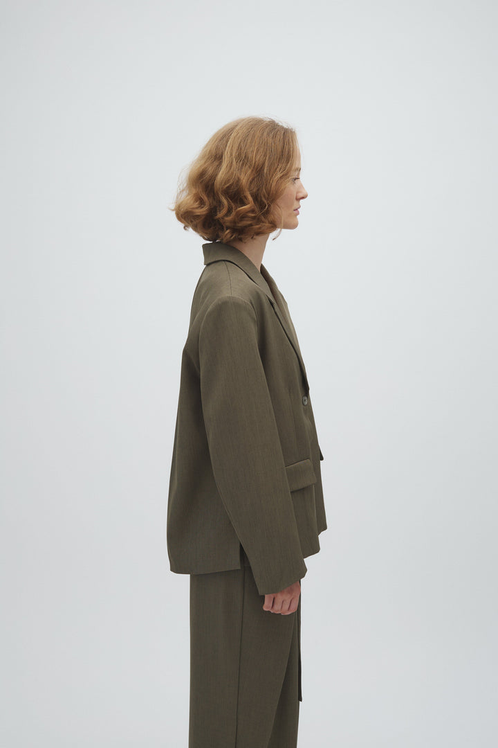 MbyM - Monto-M 61371552 - C42 - Olive Melange Jakker 