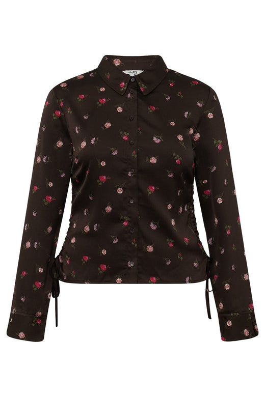 MbyM - Nura-M 63871131 - V53 - Dark Evaline Print Skjorter 