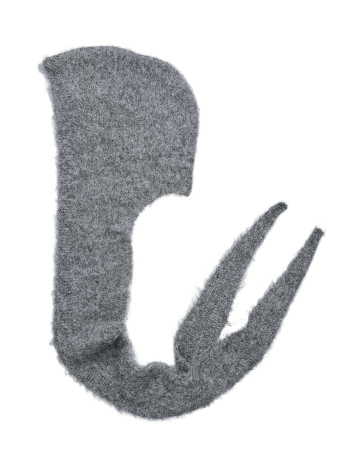 MbyM - Wrappi-M 62780588 - H50 - Medium Grey Melange Tørklæder 