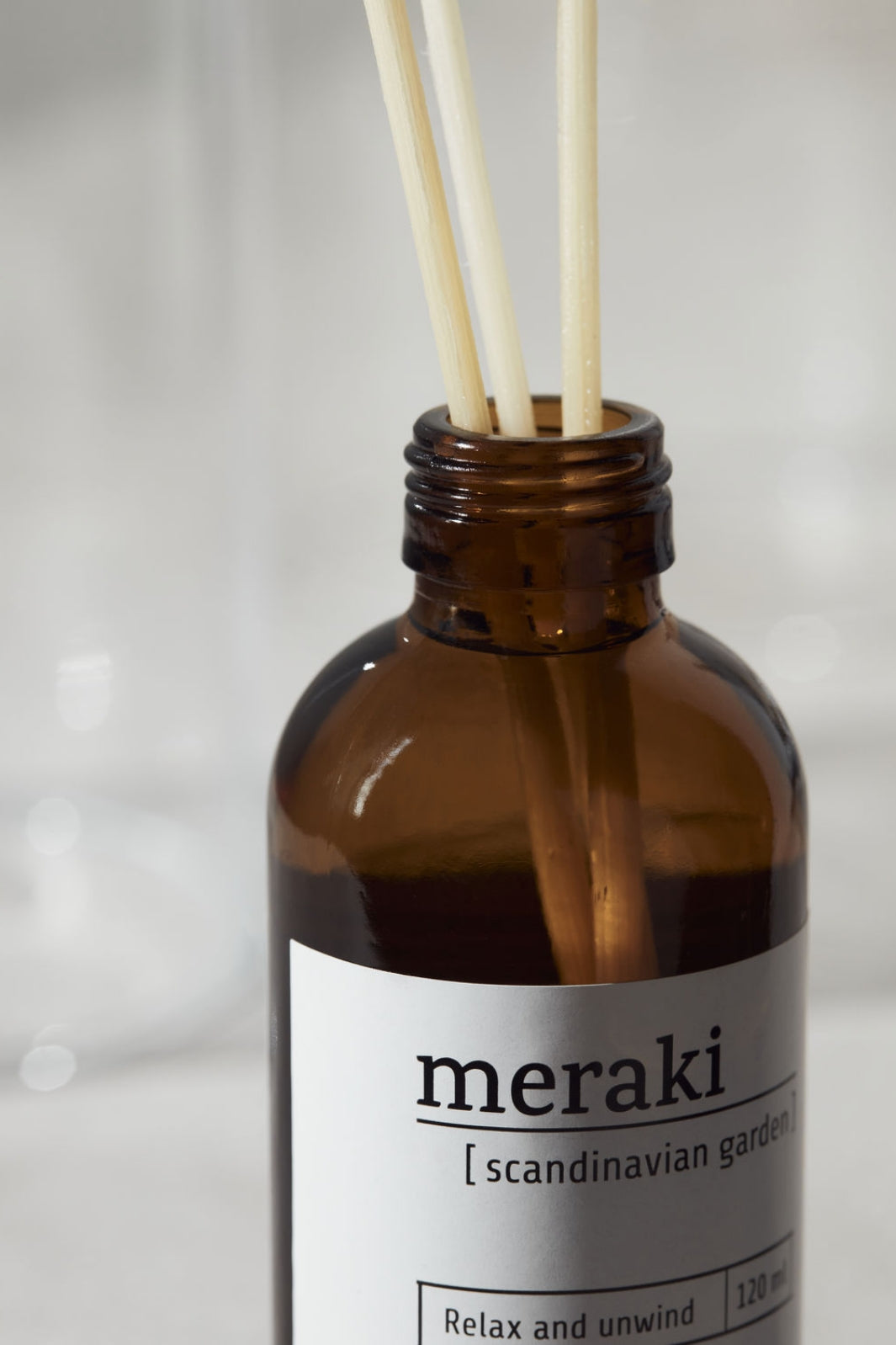 Meraki - Duftfrisker m. 7 pinde - Scandinavian Garden - 120 ml