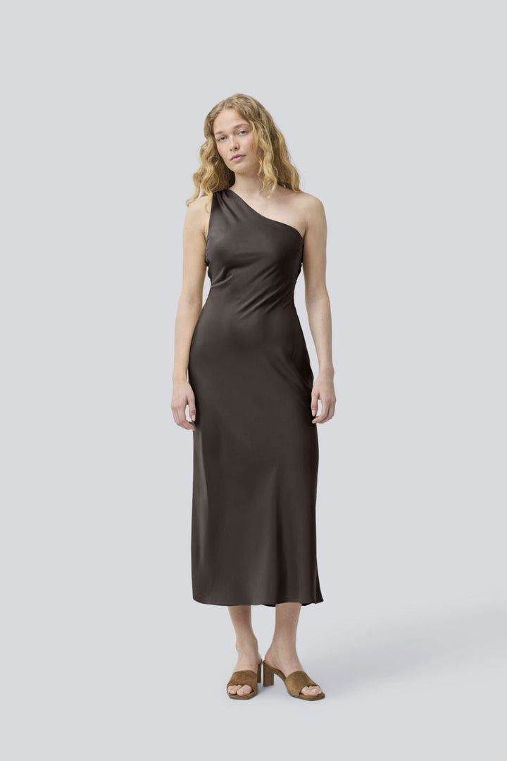 Modström - Narcissamd Dress 58412 - 5508 - Seal Brown Kjoler 
