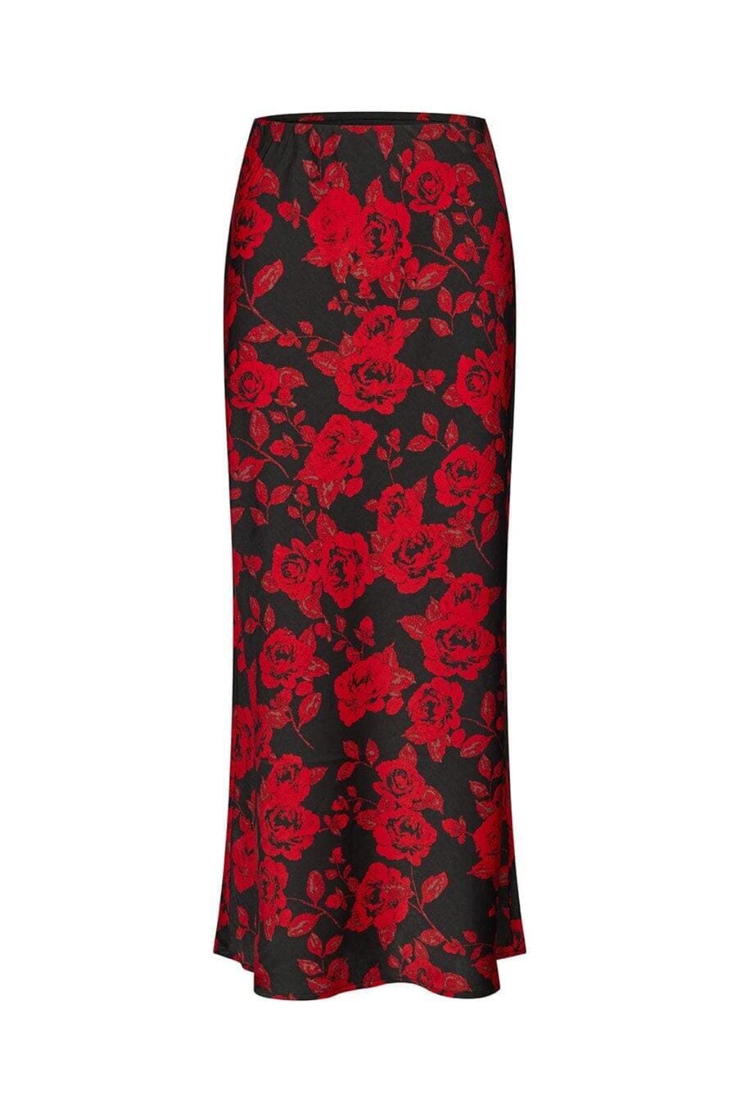 Modström - Ruthiemd Print Skirt 58799 - 11967 - Racing Rose