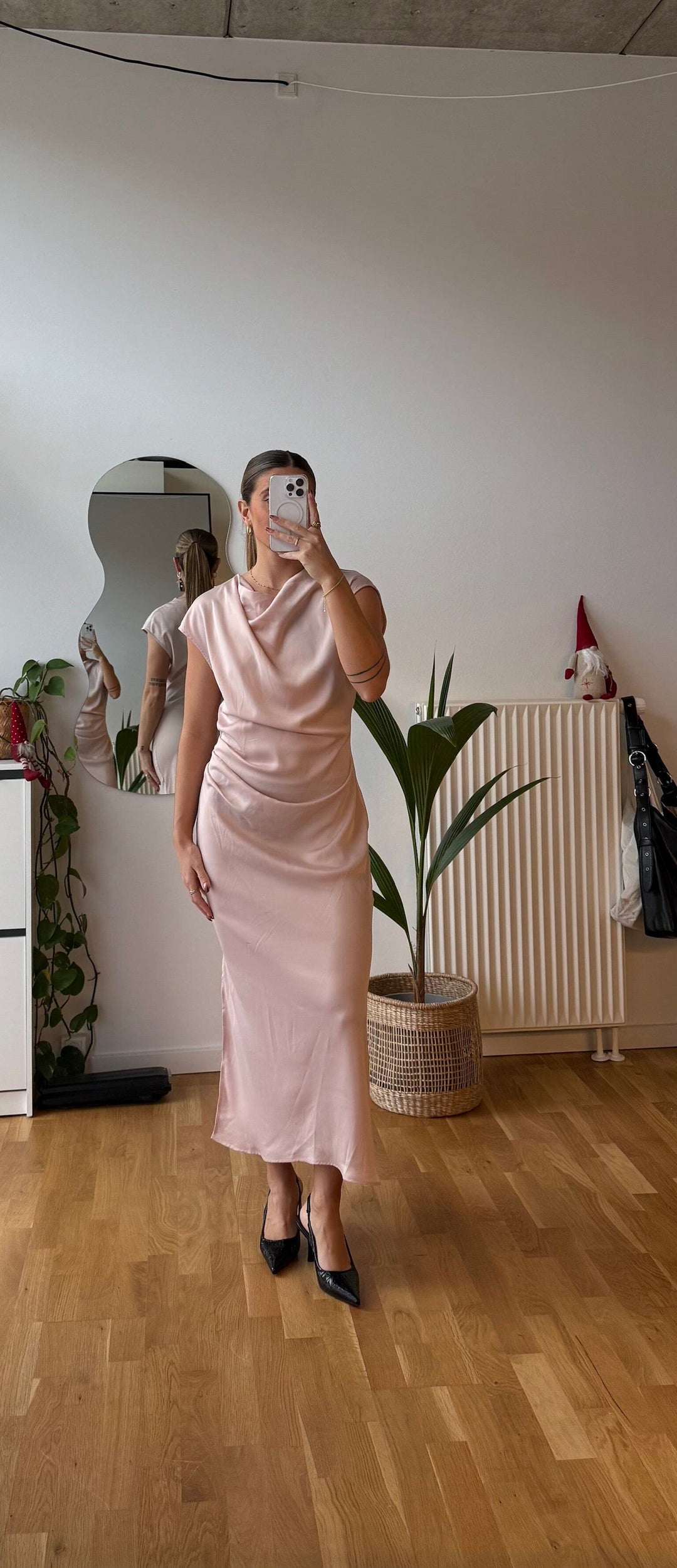 Modström - Tailormd Dress 58386 - 13624 - Peach Whip Kjoler 