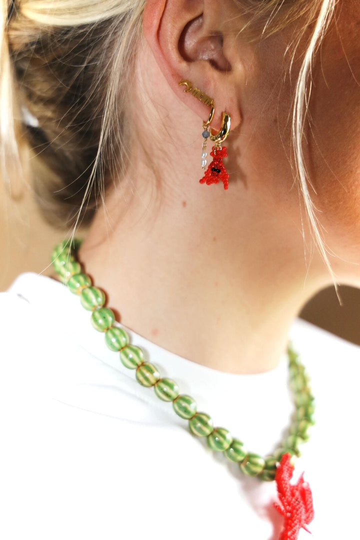 Molly&My Jewellery x Caroline Dan - You're My Lobster - Grøn Halskæder 