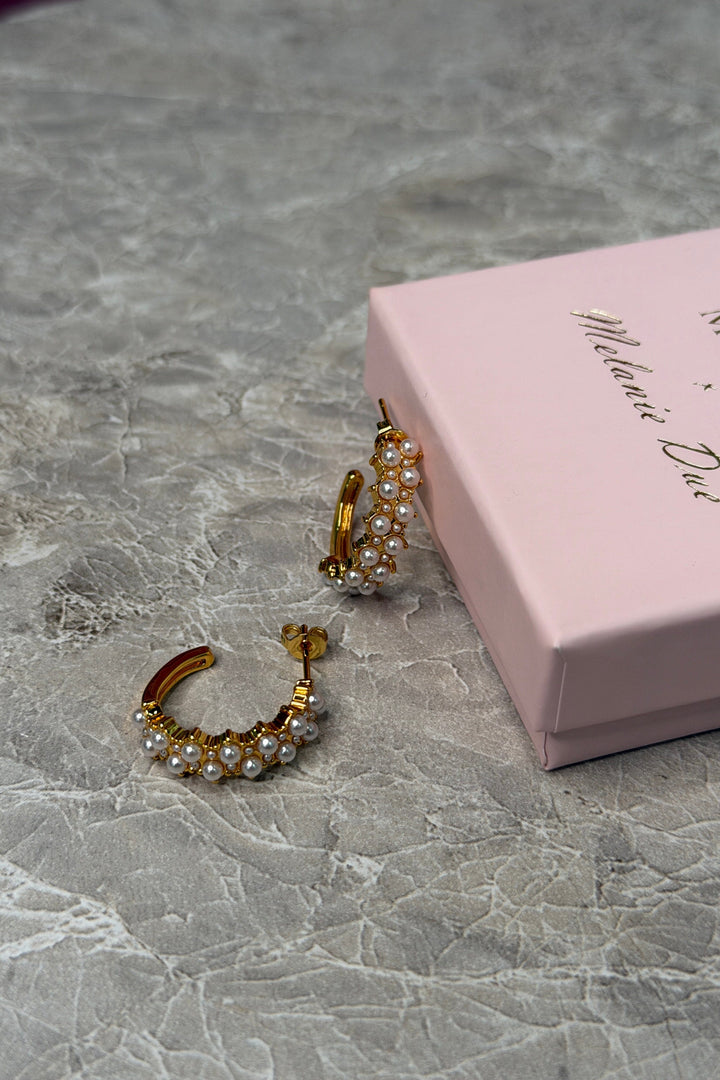 Molly&My Jewellery x Melanie Due - Blooming - Forgyldt Øreringe 