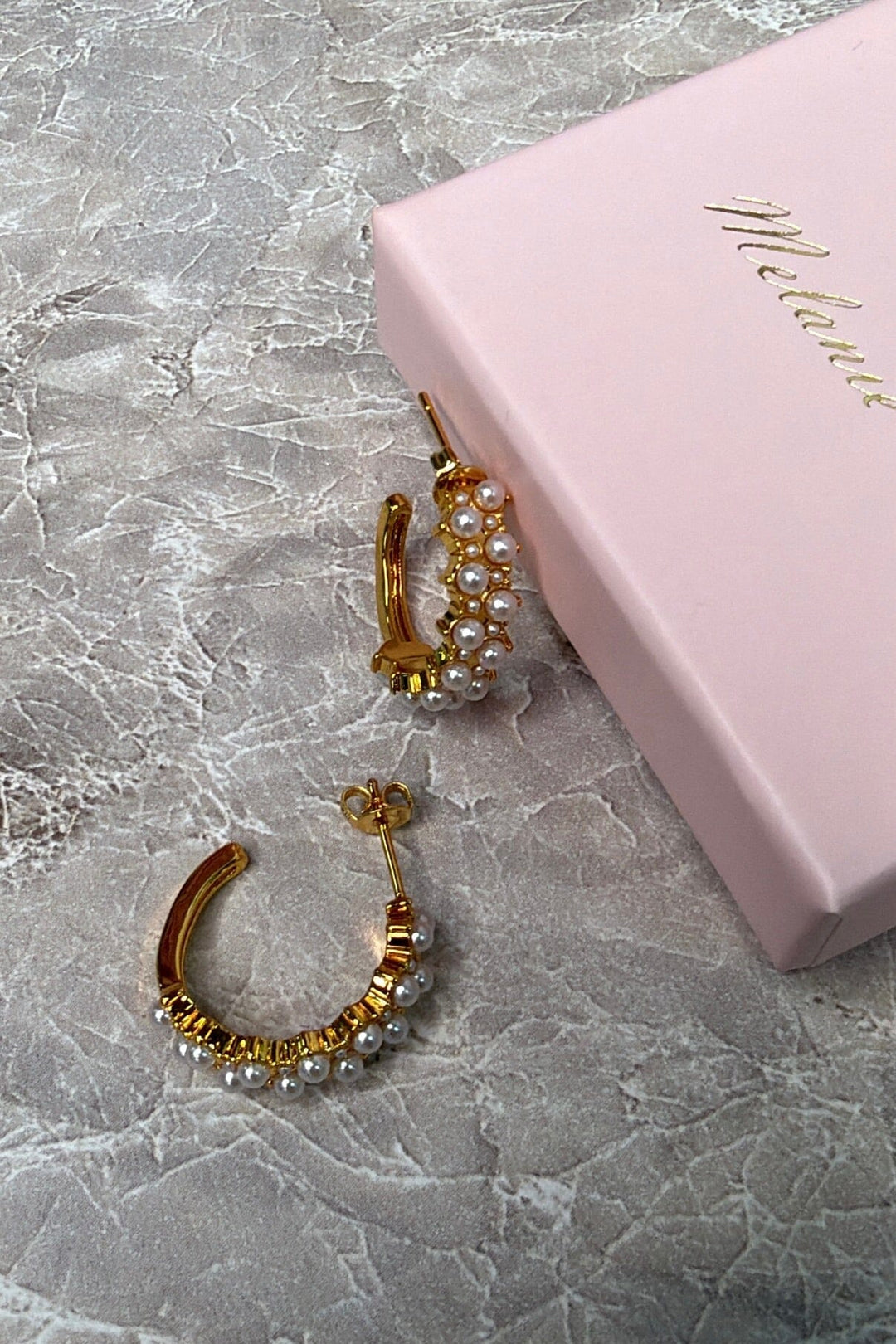 Molly&My Jewellery x Melanie Due - Blooming - Forgyldt Øreringe 