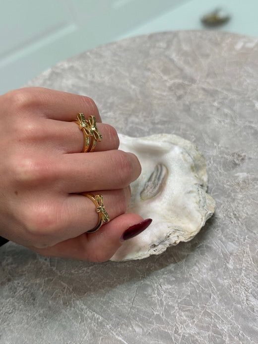 Molly&My Jewellery x Melanie Due - Reminder - Forgyldt Ringe 