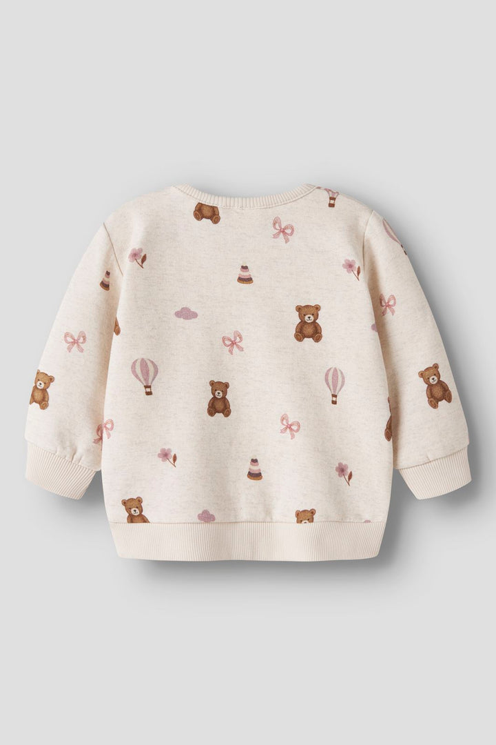 Name It - Nbfragine Ls Sweat - 5118521 Peyote Melange