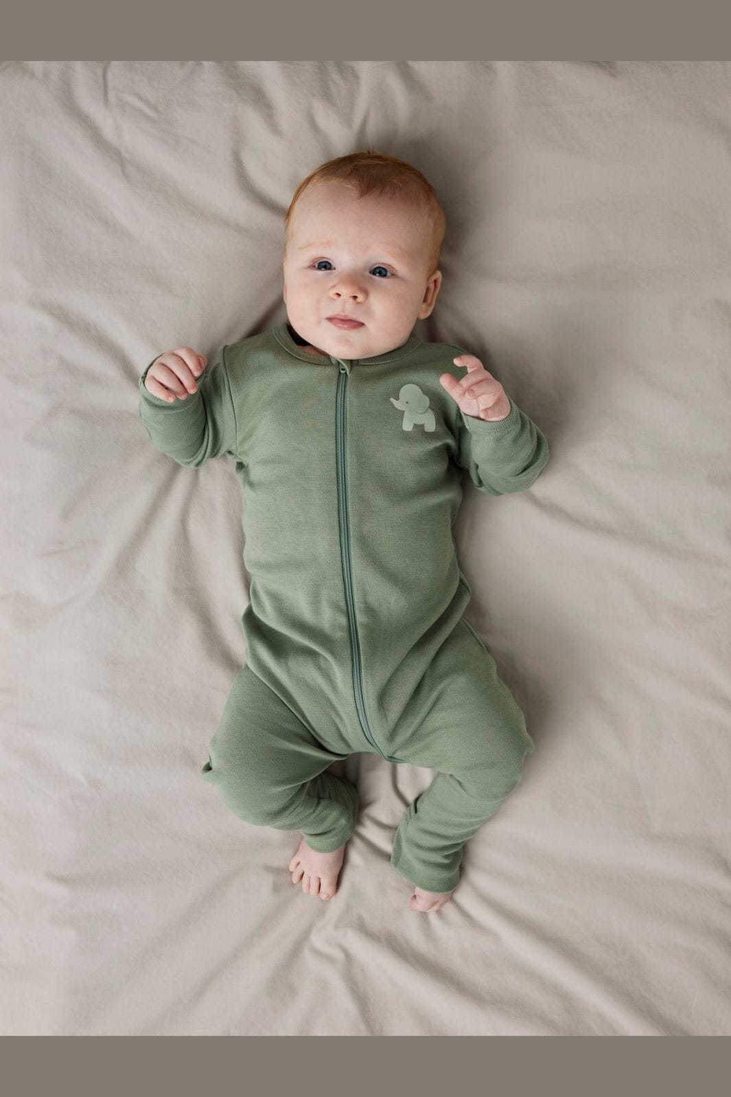 Name It - Nbmnightsuit Zip Ff Sea Elephant - 4737148 Sea Foam