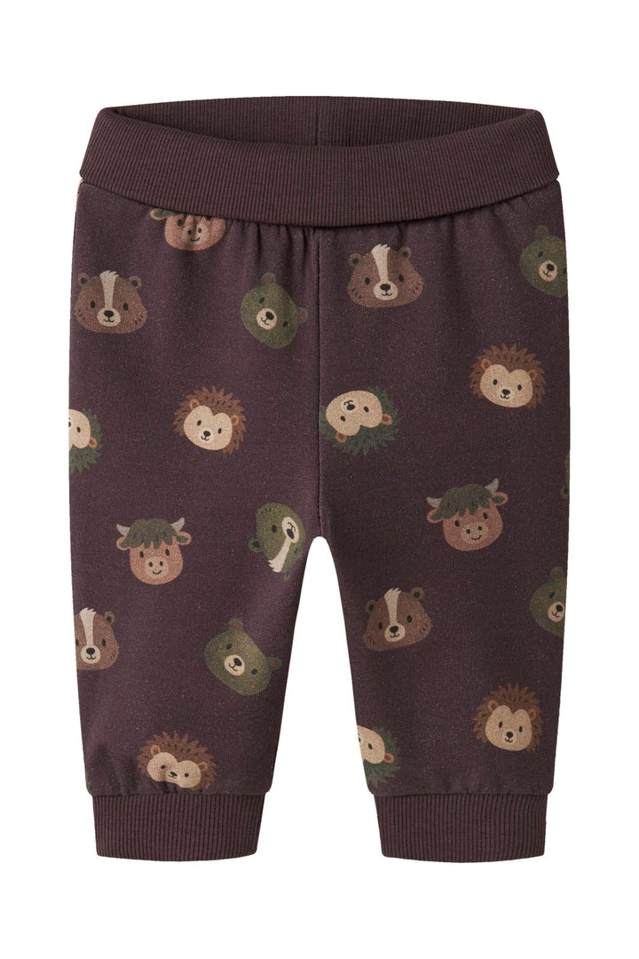 Name It - Nbmsoforest Sweat Pant - 5132118 Chocolate Plum