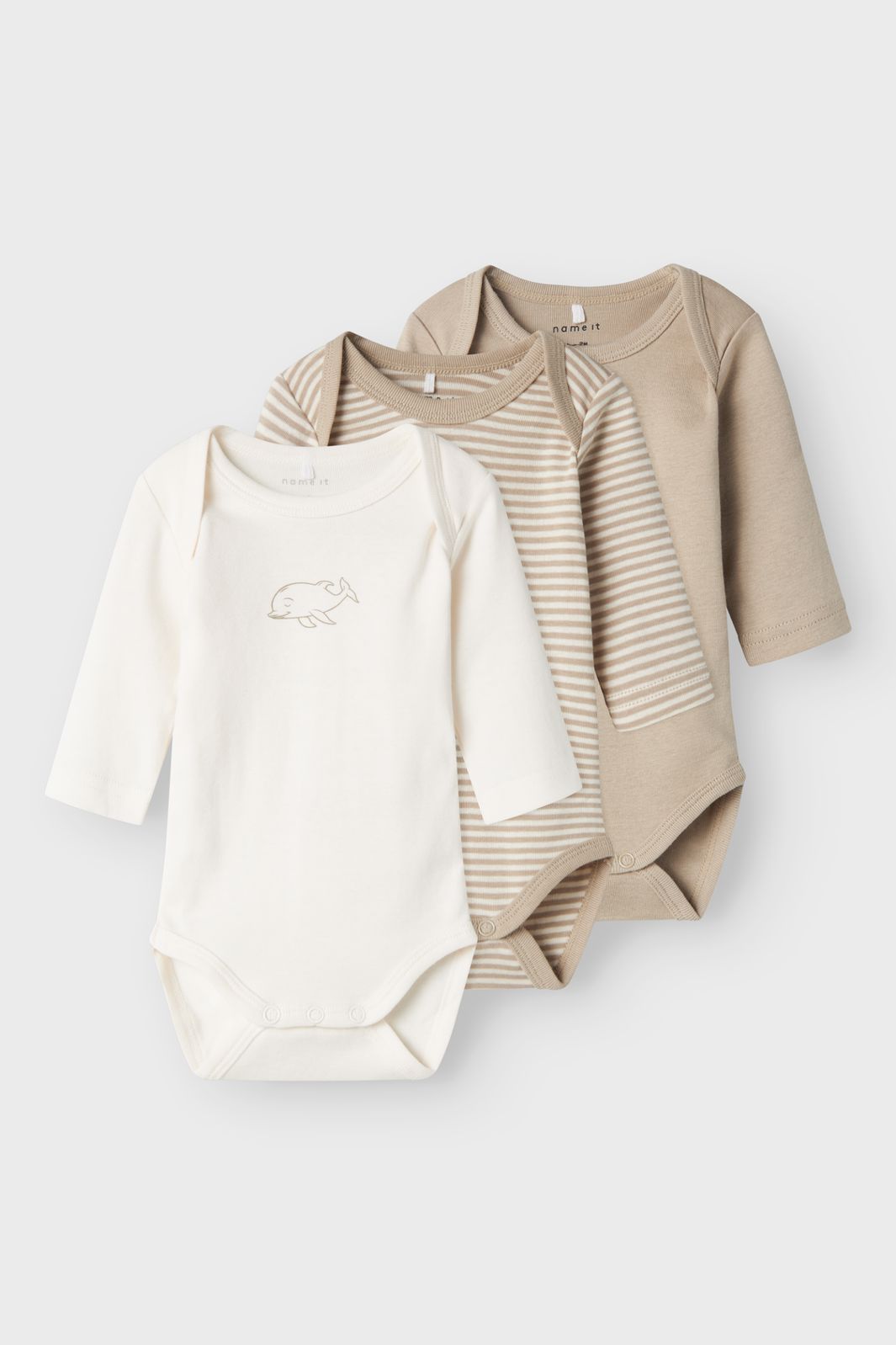 Name It - Nbnbody Ls Y/D Core 2 - 4598338 Pure Cashmere