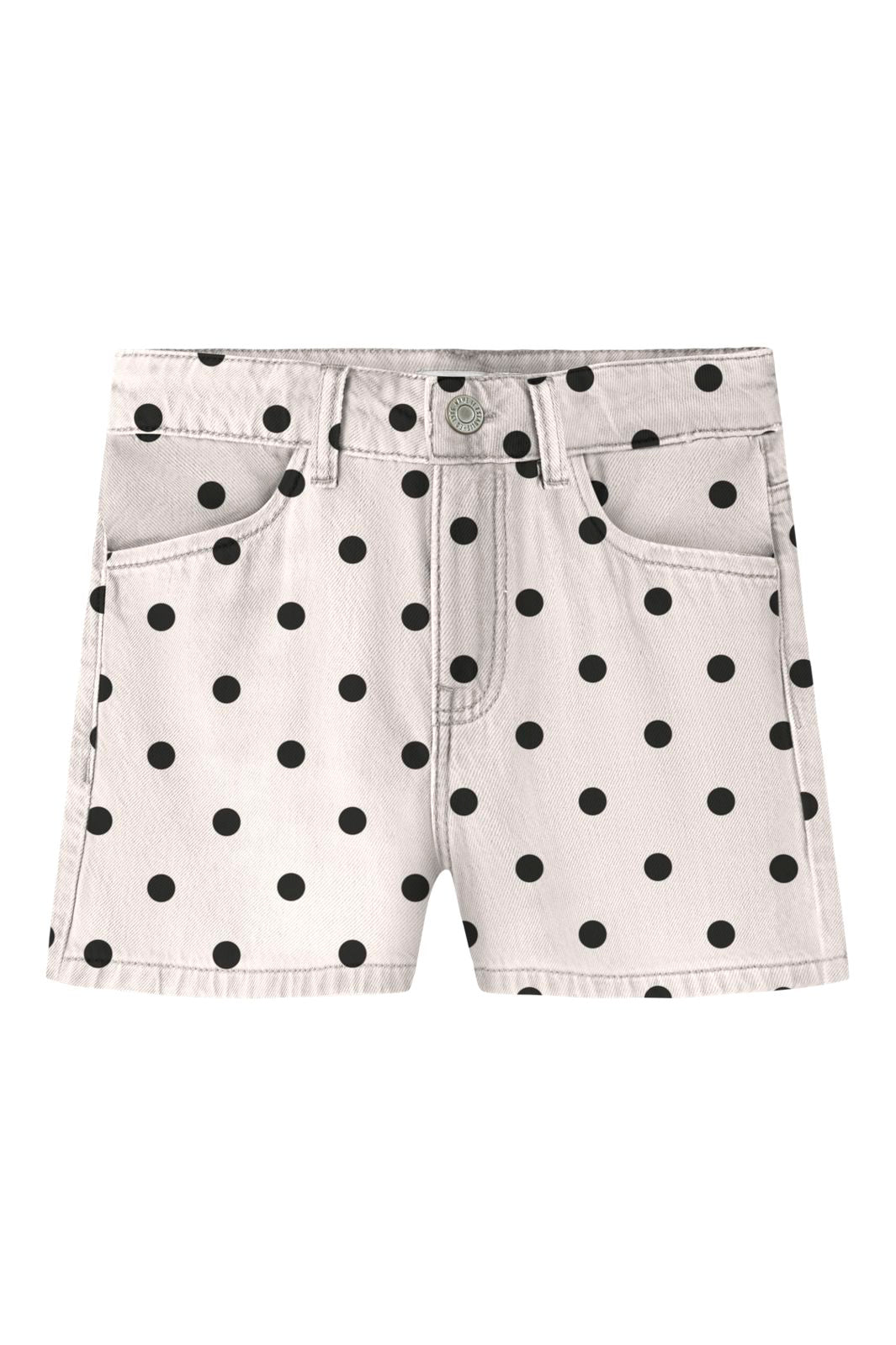Name It - Nkfrose Twi Shorts 1559-Td - 5079768 Antique White Dot