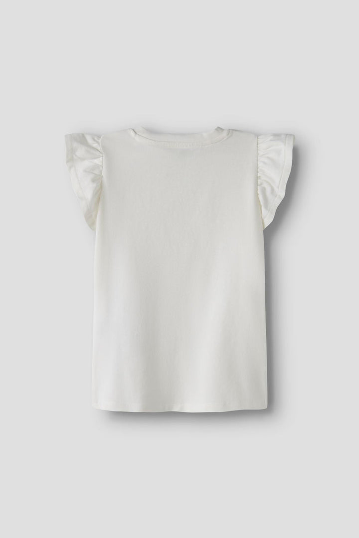 Name It - Nmfflittaz Ss Top Box - 5026521 Cloud Dancer