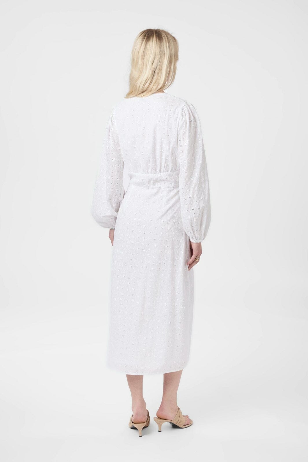 Neo Noir - Alto Embroidery Dress 166017 - 120 - White