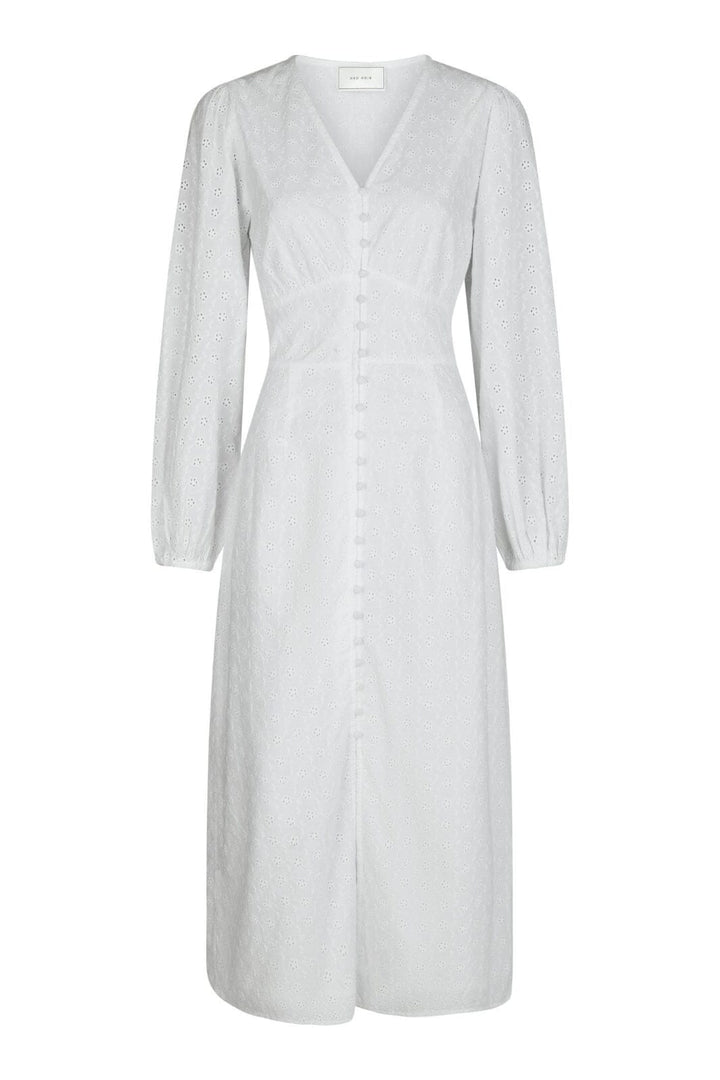 Neo Noir - Alto Embroidery Dress 166017 - 120 - White