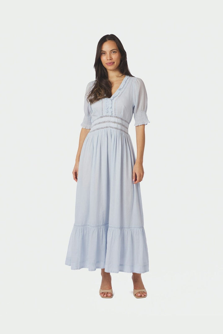 Neo Noir - Alvina S Voile Dress 169037 - 145 - Light Blue