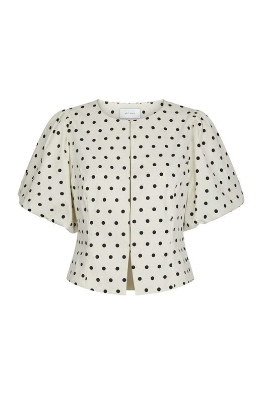 Neo Noir - Anela Dot Blouse 167821 - 120 - White